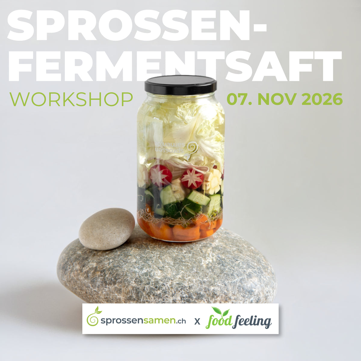 Sprossen-Ferment-Saft Workshop, Samstag, 07. November 2026