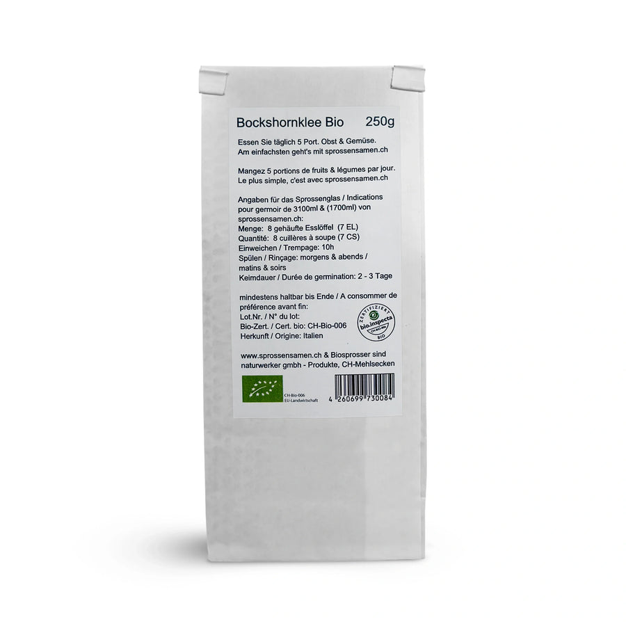 Germes de graines de fenugrec bio 250 g