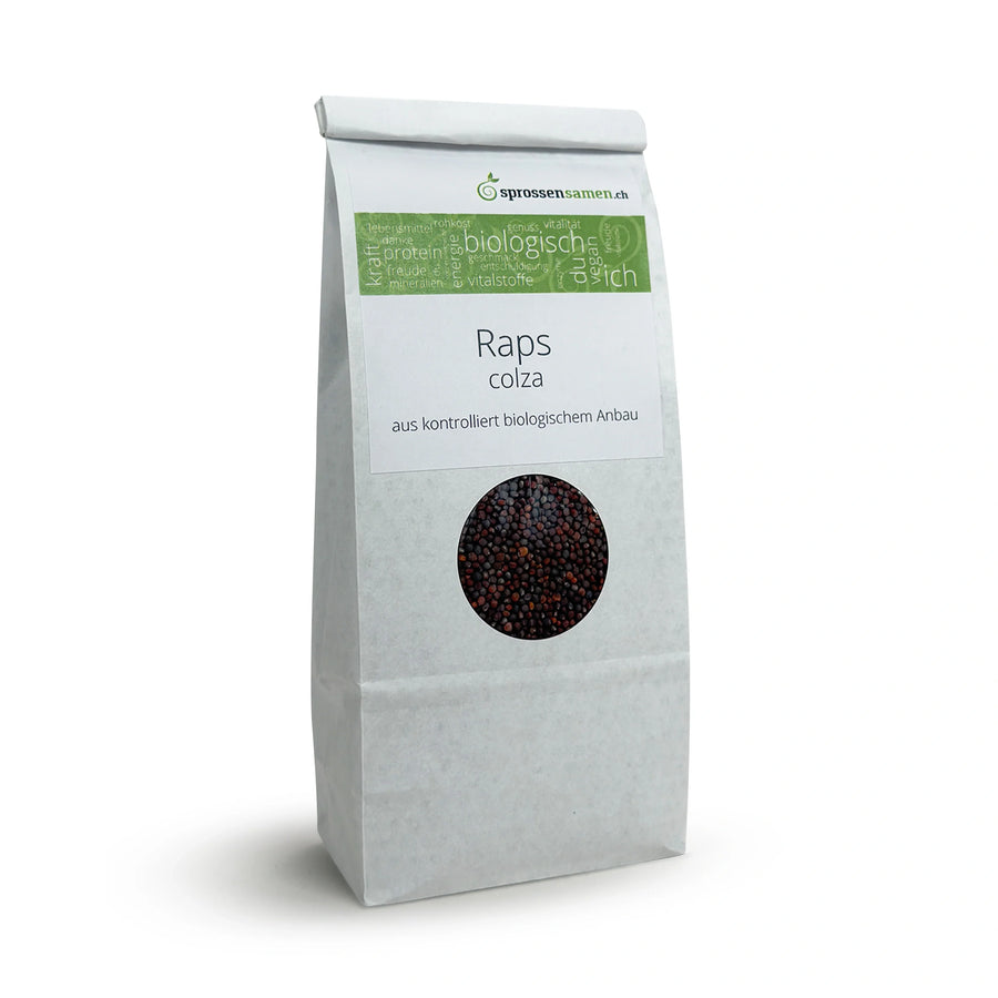 Raps Bio Sprossensamen