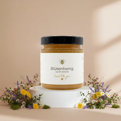 Schweizer Blütenhonig in Rohhonig-Qualität 500g