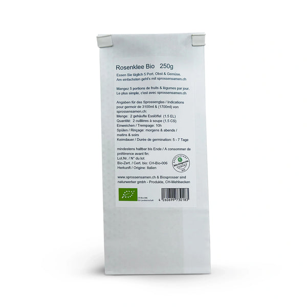 Germes de trèfle rose bio 250 g