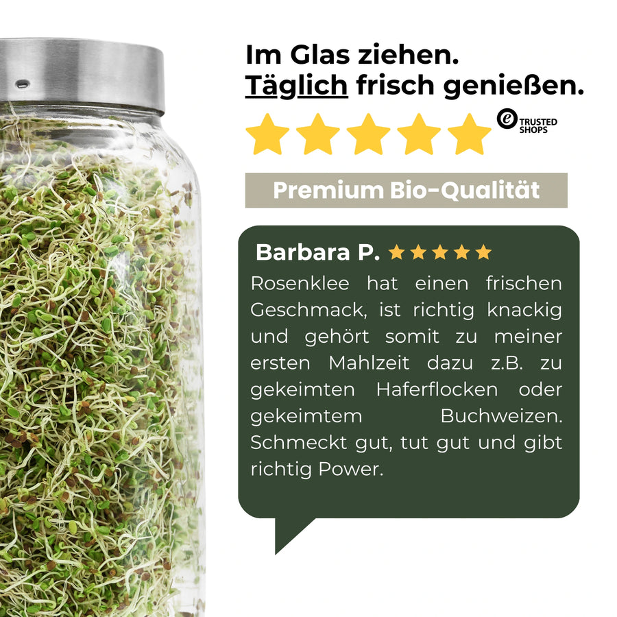 Rosenklee Bio Sprossensamen 250g